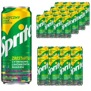 Sprite Napój gazowany 330 ml x 24 sztuk - Napoje gazowane - miniaturka - grafika 1