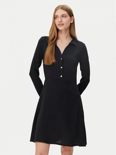 Morgan Sukienka koszulowa 251-RBREST Czarny Regular Fit - Sukienki - miniaturka - grafika 1