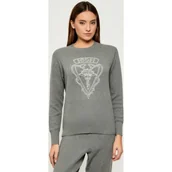 Swetry damskie - Joop! Sweter Karol | Regular Fit | z dodatkiem jedwabiu - miniaturka - grafika 1