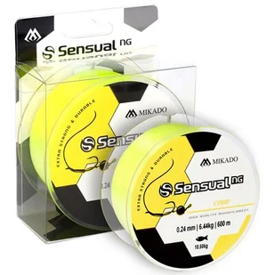 Mikado Żyłka Sensual Ng Carp 0.30mm/600m - Żółta - Żyłki wędkarskie - miniaturka - grafika 1