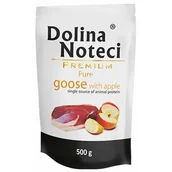 Mokra karma dla psów - Dolina Noteci PREMIUM PURE GĘŚ Z JABŁKIEM 500 G - miniaturka - grafika 1