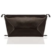 Kosmetyczki, organizery i kuferki - Kemer Elegancka skórzana kosmetyczka męska Brąz 9564-0 - miniaturka - grafika 1