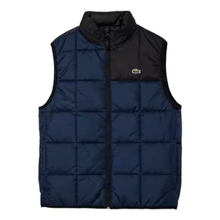 Lacoste Męska kurtka bez rękawów, Granatowy/Noir, 46 - Kurtki męskie - miniaturka - grafika 1