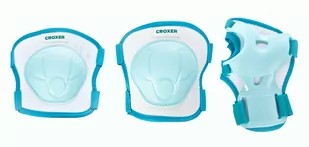 Ochraniacze na rolki Croxer Neve Mint M - Zestaw - Ochraniacze - miniaturka - grafika 1