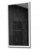 Lustra - ﻿Lustro łazienkowe podświetlane LED 80x100 Boston - miniaturka - grafika 1