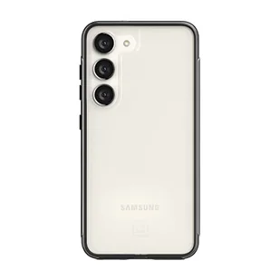 Incipio Organicore etui z serii Clear do Samsung Galaxy S23, w 100% certyfikowane, kompostowalne z ochroną przed upadkiem 4,3 m, grafitowe/przezroczyste (SA-2050-CHLC) - Etui i futerały do telefonów - miniaturka - grafika 1