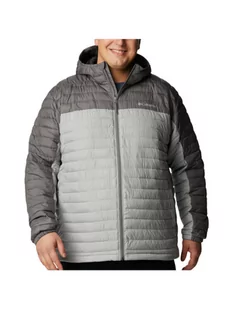 Columbia Kurtka outdoor Columbia Silver Falls Hooded Jacket Szary Regular Fit - Kurtki i kamizelki sportowe męskie - miniaturka - grafika 1