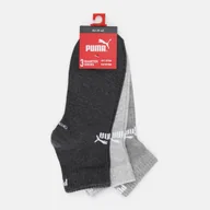 Skarpetki męskie - PUMA SKARPETY ELEMENTS PLAIN QUARTER 3-PACK 94710810 r 39-42 - miniaturka - grafika 1