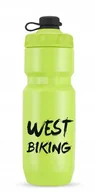 Shakery i bidony sportowe - Bidon rowerowy na rower do roweru z ustnikiem 710 ml zielony - miniaturka - grafika 1