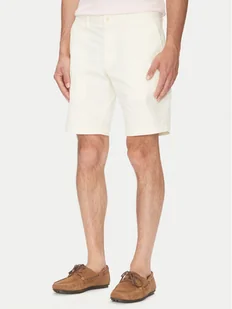 Tommy Hilfiger Szorty materiałowe Brooklyn MW0MW23563 Écru Regular Fit - Spodenki męskie - miniaturka - grafika 1