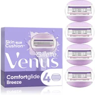 Maszynki do golenia i wkłady - Gillette Venus Breeze wkład do maszynki 4 szt dla kobiet - miniaturka - grafika 1
