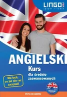 Książki do nauki języka angielskiego - Lingo Angielski Kurs dla średnio zaawansowanych + CD - Gabriela Oberda, Iwona Więckowska - miniaturka - grafika 1