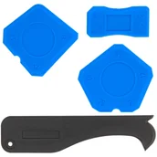 Narzędzia glazurnicze - Kostki do wygładzania spoin szpachelka do silikonu zestaw 3 szt + szpatułka FALON-TECH - miniaturka - grafika 1