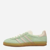 Trampki damskie - Tenisówki damskie do kostki Adidas Gazelle Indoor W IE2948 41.5 Seledynowe (4066765774903) - miniaturka - grafika 1