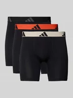 Majtki męskie - Obcisłe bokserki o kroju slim fit z wyhaftowanym logo model ‘Active’ - miniaturka - grafika 1