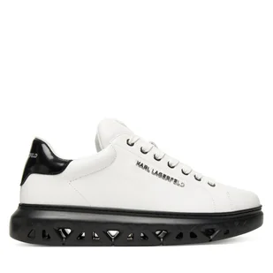 Sneakersy KARL LAGERFELD KL54519A Biały - Sneakersy męskie - miniaturka - grafika 1