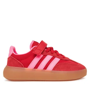 Sneakersy adidas Barreda Decode JR0770 Czerwony - Buty dla dziewczynek - miniaturka - grafika 1