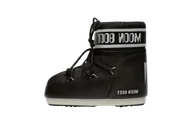Śniegowce damskie - MOON BOOT ICON LOW NYLON BLACK - miniaturka - grafika 1