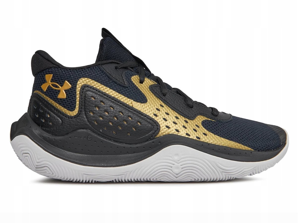 Buty do koszykówki Under Armour Jet' 23 black/metallic gold/metallic gold