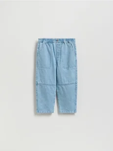 Reserved - Jeansy relaxed fit - niebieski - Spodenki dla niemowląt - miniaturka - grafika 1