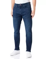 Spodenki męskie - s.Oliver Męskie spodnie jeansowe, Mauro Tapered Leg Blue 32, niebieski, 32W / 32L - miniaturka - grafika 1