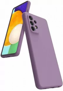 Panel Goospery Mercury Silicone do Samsung Galaxy A53 5G Lawendowy szary (8809842244571) - Etui i futerały do telefonów - miniaturka - grafika 1