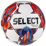 Piłka nożna - Select Brillant Replica V23 Ball BRILLANT REPLICA WHT-RED, unisex, piłki do piłki nożnej, Białe - miniaturka - grafika 1