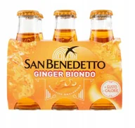 Napoje gazowane - San Benedetto Ginger Biondo aperitif bezalkoholowy - miniaturka - grafika 1