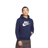 Bluzy sportowe męskie - BLUZA męska NIKE CLUB HOODIE - miniaturka - grafika 1
