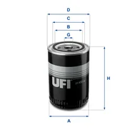 Filtry oleju - Filtr oleju UFI Filtry 23.459.00 - miniaturka - grafika 1
