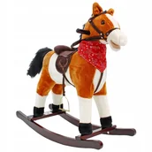 Skoczki dla dzieci - JASNY KOŃ NA BIEGUNACH JPMAX - miniaturka - grafika 1