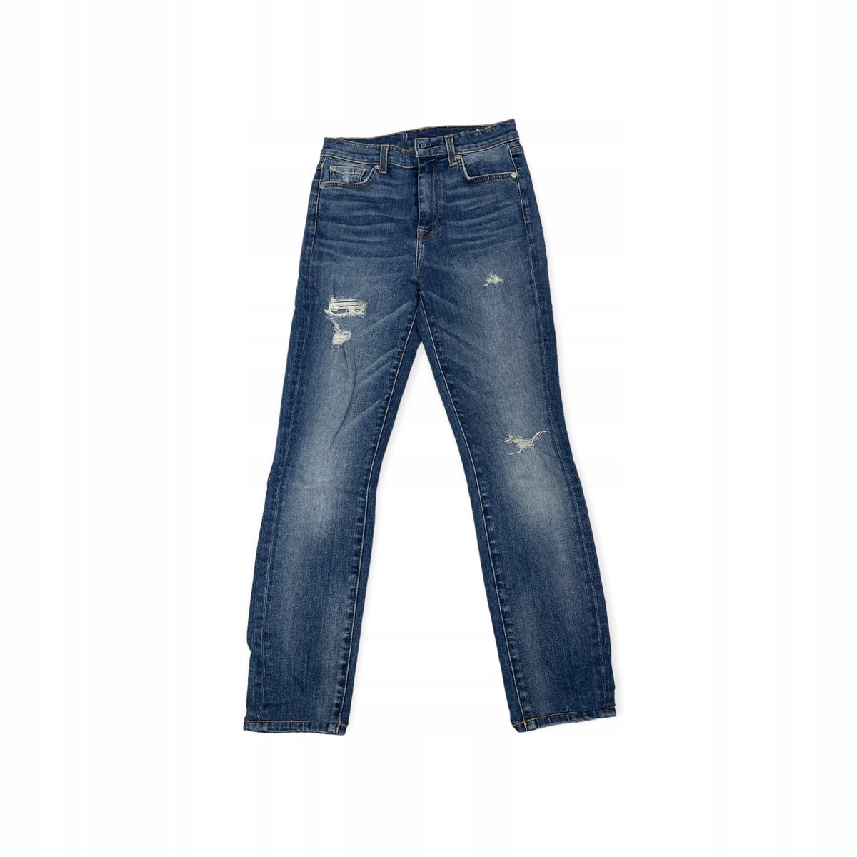 Jeansowe spodnie damskie LUXE VINTAGE XS