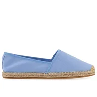 Buty sportowe damskie - Buty Tommy Hilfiger Embroidered Espadrille FW0FW07101-C1Z - niebieskie - miniaturka - grafika 1