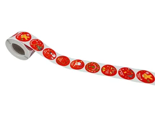 Naklejki świąteczne - 500 szt. - Pozostałe akcesoria świąteczne - miniaturka - grafika 1