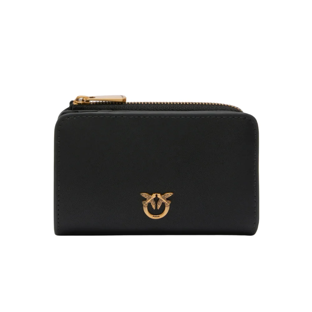 PINKO Czarny damski portfel Mini Wallet