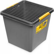 Koszyki łazienkowe - Pojemnik z Pokrywką SolidStoreBox 36L (216507) - miniaturka - grafika 1