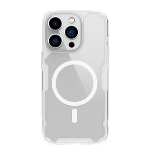 Etui Nillkin Nature Pro Magnetic Apple iPhone 15 Pro Max białe - Etui i futerały do telefonów - miniaturka - grafika 1