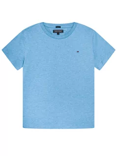 Koszulki dla chłopców - Tommy Hilfiger T-Shirt Basic Cn Knit S KB0KB04140 D Niebieski Regular Fit - grafika 1