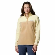 Odzież trekkingowa damska - Bluza polarowa damska Columbia Benton Springs 1/2 Snap Pullover Fleece II - miniaturka - grafika 1