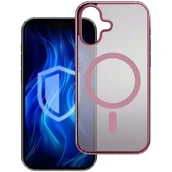Etui i futerały do telefonów - Etui 3MK Frosty Guardx MagCase do Apple iPhone 16 Różowy - miniaturka - grafika 1