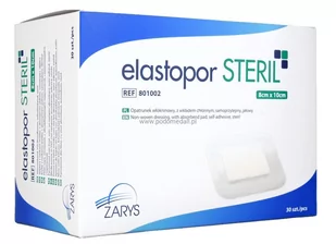Elastopor, Steril, Opatrunek jałowy 8x10 cm, 30 szt. - Apteczki i materiały opatrunkowe - miniaturka - grafika 1