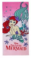 Okrycia kąpielowe dla dzieci - ARIEL MAŁA SYRENKA RĘCZNIK KĄPIELOWY NA BASEN PLAŻOWY DLA DZIECKA 70X140 - miniaturka - grafika 1