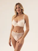 Majtki damskie - Majtki z wysokim stanem Bonita Esotiq kremowy L - miniaturka - grafika 1