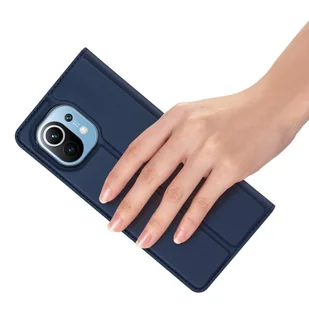 Dux Ducis Skin Pro kabura etui pokrowiec z klapką Xiaomi Mi 11 niebieski - Etui i futerały do telefonów - miniaturka - grafika 8