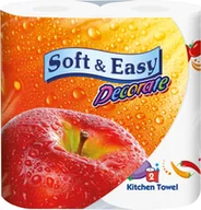Ręczniki papierowe - Regina Ręcznik kuchenny SOFT&EASY biały 2 rolki REGINA - miniaturka - grafika 1