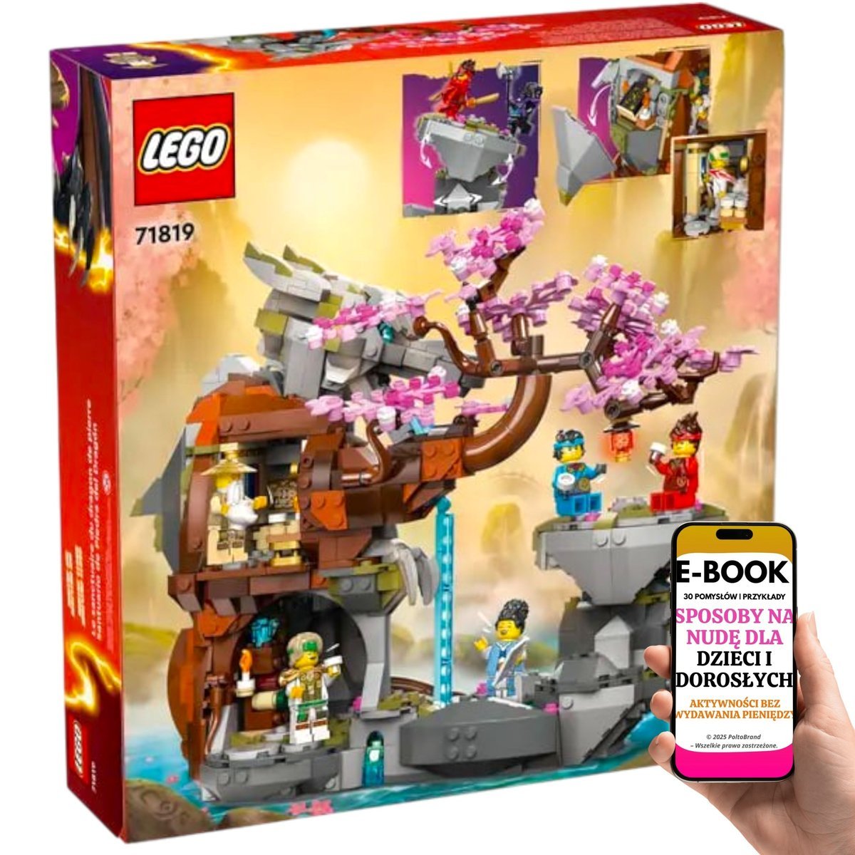 LEGO PREZENT URODZINOWY – LEGO NINJAGO Świątynia Smoczego Kamienia •71819• idealny dla fanów ninja i smoków Na Święta + EBOOK-3