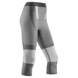 Zimowe legginsy sportowe 3/4 nogawki CEP damskie - Pozostała odzież narciarska - miniaturka - grafika 1