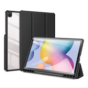 Etui do tabletów - Samsung Etui na tablet Dux Ducis Dux Ducis Toby pancerne etui z klapką Smart Case do Galaxy Tab S6 Lite z uchwytem na rysik czarny 6934913049075 - miniaturka - grafika 1