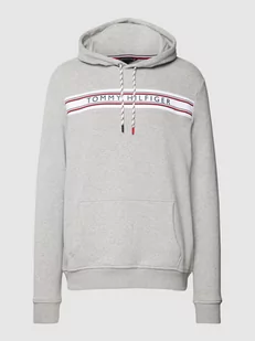 Bluza z kapturem z nadrukiem z logo - Koszulki męskie - miniaturka - grafika 1