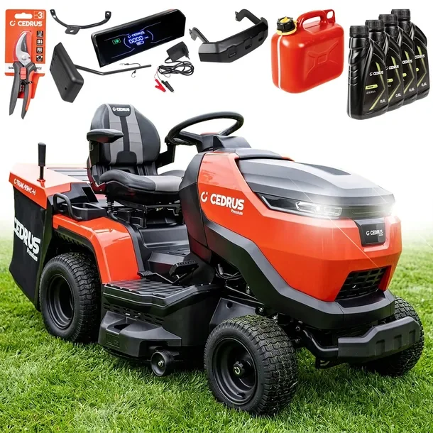 Traktor Ogrodowy z Koszem CEDRUS C-TRAC 93HC-H Honda MAX 21 KM Automat 3w1